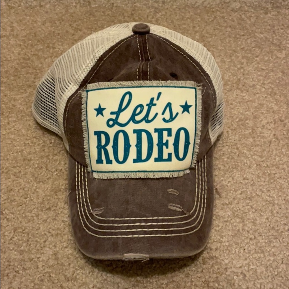Rodeo ball cap!